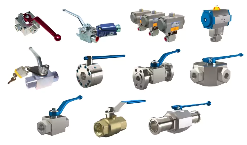three way ball valve